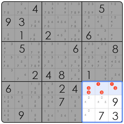 sudoku tips when stuck